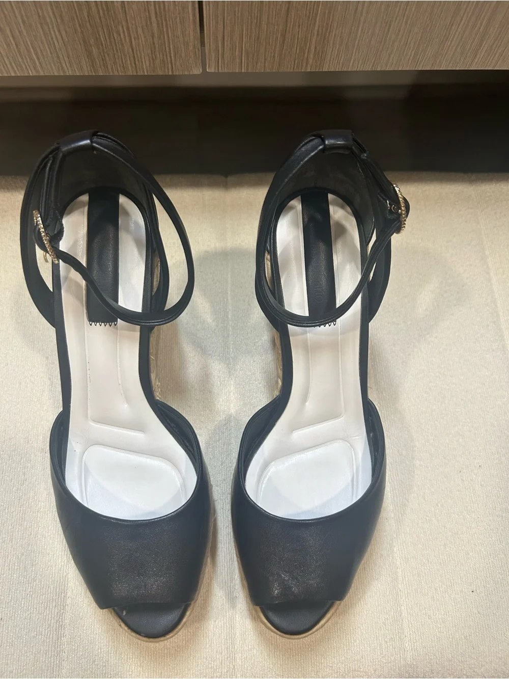 Franco Sarto black leather